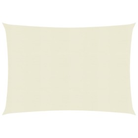 vidaXL Sonnensegel 160 g/m² Creme 2,5x3 m HDPE 