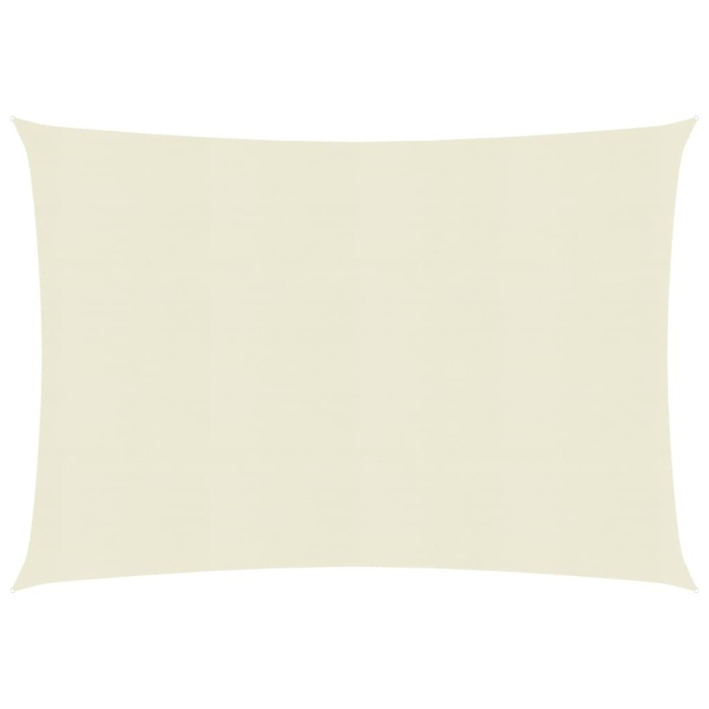 vidaXL Sonnensegel 160 g/m² Creme 2,5x3 m HDPE vidaXL Sonnensegel 160 g/m² Creme 2,5x3 m HDPE