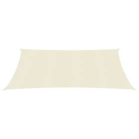 vidaXL Sonnensegel 160 g/m² Creme 2,5x3 m HDPE 