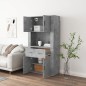 vidaXL Highboard Betongrau Holzwerkstoff vidaXL Highboard Betongrau Holzwerkstoff