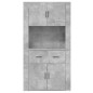 vidaXL Highboard Betongrau Holzwerkstoff vidaXL Highboard Betongrau Holzwerkstoff
