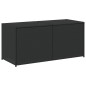 vidaXL Gartentruhe Schwarz 283L Poly Rattan vidaXL Gartentruhe Schwarz 283L Poly Rattan