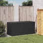 vidaXL Gartentruhe Schwarz 283L Poly Rattan vidaXL Gartentruhe Schwarz 283L Poly Rattan