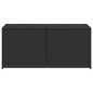 vidaXL Gartentruhe Schwarz 283L Poly Rattan vidaXL Gartentruhe Schwarz 283L Poly Rattan