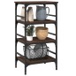 vidaXL Küchenwagen Braun Eichen-Optik 45x35x89,5 cm Holzwerkstoff vidaXL Küchenwagen Braun Eichen-Optik 45x35x89,5 cm Holzwerkstoff
