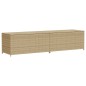 vidaXL Gartentruhe Beige 469L Poly Rattan vidaXL Gartentruhe Beige 469L Poly Rattan