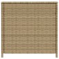 vidaXL Gartentruhe Beige 469L Poly Rattan vidaXL Gartentruhe Beige 469L Poly Rattan