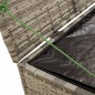 vidaXL Gartentruhe Grau 291L Poly Rattan vidaXL Gartentruhe Grau 291L Poly Rattan