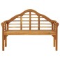 vidaXL Queen-Gartenbank mit Auflage 135 cm Massivholz Akazie vidaXL Queen-Gartenbank mit Auflage 135 cm Massivholz Akazie