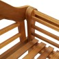 vidaXL Queen-Gartenbank mit Auflage 135 cm Massivholz Akazie vidaXL Queen-Gartenbank mit Auflage 135 cm Massivholz Akazie