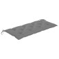 vidaXL Queen-Gartenbank mit Auflage 135 cm Massivholz Akazie vidaXL Queen-Gartenbank mit Auflage 135 cm Massivholz Akazie