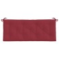vidaXL Gartenbank-Auflage Weinrot 120x50x7 cm Oxford-Gewebe vidaXL Gartenbank-Auflage Weinrot 120x50x7 cm Oxford-Gewebe