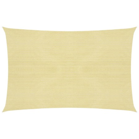 vidaXL Sonnensegel 160 g/m² Beige 4x5 m HDPE