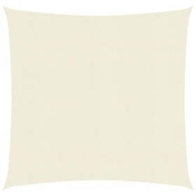vidaXL Sonnensegel 160 g/m² Creme 4,5x4,5 m HDPE
