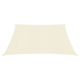 vidaXL Sonnensegel 160 g/m² Creme 4,5x4,5 m HDPE