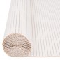 vidaXL Gartenzaun Doppelseitig 90x400 cm Weiß vidaXL Gartenzaun Doppelseitig 90x400 cm Weiß