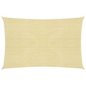 vidaXL Sonnensegel 160 g/m² Beige 5x8 m HDPE