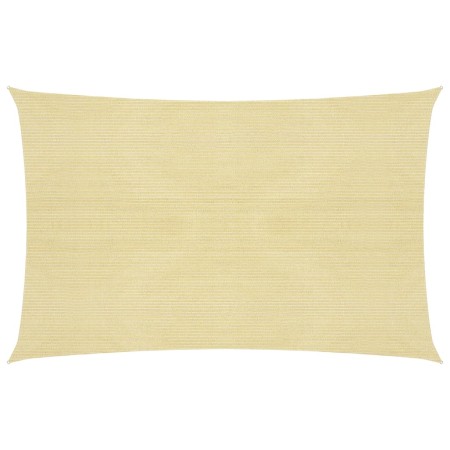 vidaXL Sonnensegel 160 g/m² Beige 5x8 m HDPE