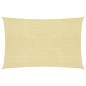 vidaXL Sonnensegel 160 g/m² Beige 5x8 m HDPE vidaXL Sonnensegel 160 g/m² Beige 5x8 m HDPE
