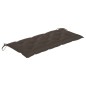 vidaXL Gartenbank mit Auflage 120 cm Bambus vidaXL Gartenbank mit Auflage 120 cm Bambus