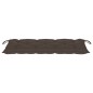 vidaXL Gartenbank mit Auflage 120 cm Bambus vidaXL Gartenbank mit Auflage 120 cm Bambus