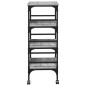 vidaXL Küchenwagen Grau Sonoma 45x35x89,5 cm Holzwerkstoff vidaXL Küchenwagen Grau Sonoma 45x35x89,5 cm Holzwerkstoff