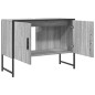 vidaXL Waschbeckenunterschrank Grau Sonoma 80x33x60 cm Holzwerkstoff vidaXL Waschbeckenunterschrank Grau Sonoma 80x33x60 cm Holzwerkstoff