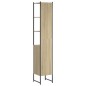 vidaXL Badschrank Sonoma-Eiche 33x33x185,5 cm Holzwerkstoff vidaXL Badschrank Sonoma-Eiche 33x33x185,5 cm Holzwerkstoff
