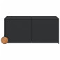 vidaXL Gartentruhe mit Rollen Schwarz 283L Poly Rattan vidaXL Gartentruhe mit Rollen Schwarz 283L Poly Rattan