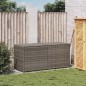 vidaXL Gartentruhe Grau 283L Poly Rattan vidaXL Gartentruhe Grau 283L Poly Rattan