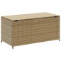 vidaXL Gartentruhe Beige 190L Poly Rattan vidaXL Gartentruhe Beige 190L Poly Rattan