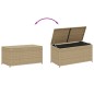 vidaXL Gartentruhe Beige 190L Poly Rattan vidaXL Gartentruhe Beige 190L Poly Rattan