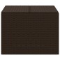 vidaXL Gartentruhe Braun 291L Poly Rattan vidaXL Gartentruhe Braun 291L Poly Rattan