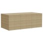 vidaXL Gartentruhe Beige 984L Poly Rattan vidaXL Gartentruhe Beige 984L Poly Rattan