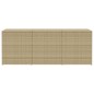 vidaXL Gartentruhe Beige 984L Poly Rattan vidaXL Gartentruhe Beige 984L Poly Rattan