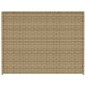 vidaXL Gartentruhe Beige 984L Poly Rattan vidaXL Gartentruhe Beige 984L Poly Rattan