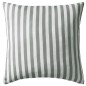 vidaXL Gartenkissen 2 Stk. Streifenmuster 45 x 45 cm Grau vidaXL Gartenkissen 2 Stk. Streifenmuster 45 x 45 cm Grau