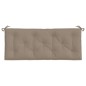 vidaXL Gartenbank-Auflage Taupe 120x50x7 cm Oxford-Gewebe vidaXL Gartenbank-Auflage Taupe 120x50x7 cm Oxford-Gewebe