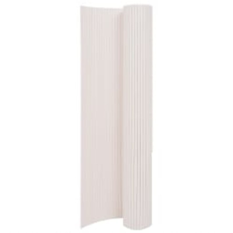 vidaXL Gartenzaun Doppelseitig 110x300 cm Weiß vidaXL Gartenzaun Doppelseitig 110x300 cm Weiß