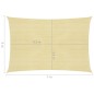 vidaXL Sonnensegel 160 g/m² Beige 6x7 m HDPE vidaXL Sonnensegel 160 g/m² Beige 6x7 m HDPE