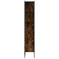 vidaXL Badschrank Räuchereiche 33x33x185,5 cm Holzwerkstoff vidaXL Badschrank Räuchereiche 33x33x185,5 cm Holzwerkstoff