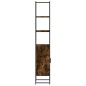 vidaXL Badschrank Räuchereiche 33x33x185,5 cm Holzwerkstoff vidaXL Badschrank Räuchereiche 33x33x185,5 cm Holzwerkstoff