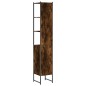 vidaXL Badschrank Räuchereiche 33x33x185,5 cm Holzwerkstoff vidaXL Badschrank Räuchereiche 33x33x185,5 cm Holzwerkstoff