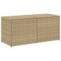 vidaXL Gartentruhe Beige 283L Poly Rattan vidaXL Gartentruhe Beige 283L Poly Rattan