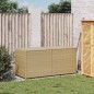vidaXL Gartentruhe Beige 283L Poly Rattan vidaXL Gartentruhe Beige 283L Poly Rattan