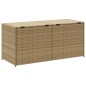 vidaXL Gartentruhe Beige 283L Poly Rattan vidaXL Gartentruhe Beige 283L Poly Rattan