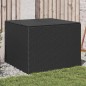 vidaXL Gartentruhe Schwarz 291L Poly Rattan vidaXL Gartentruhe Schwarz 291L Poly Rattan