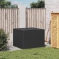 vidaXL Gartentruhe Schwarz 291L Poly Rattan vidaXL Gartentruhe Schwarz 291L Poly Rattan