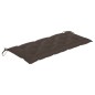 vidaXL Queen-Gartenbank mit Auflage 135 cm Massivholz Akazie vidaXL Queen-Gartenbank mit Auflage 135 cm Massivholz Akazie