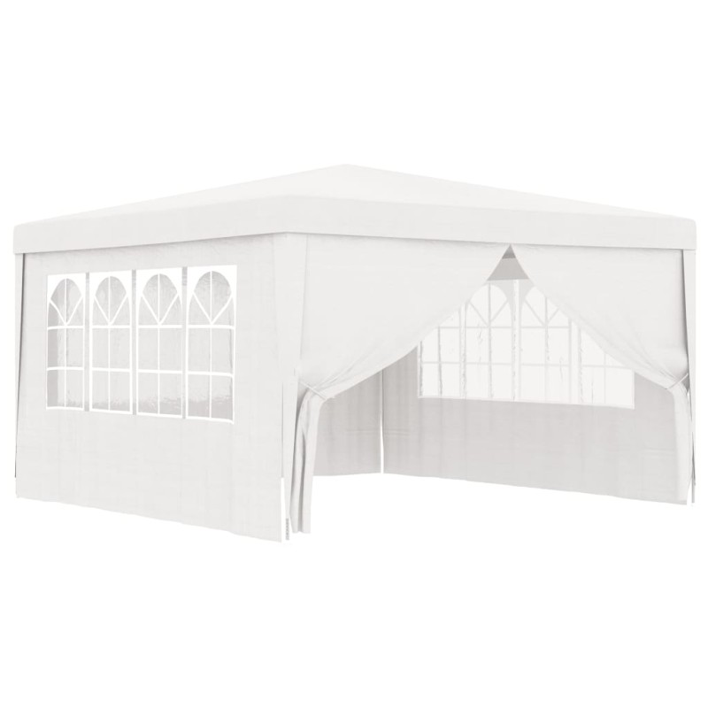 vidaXL Profi-Partyzelt mit Seitenwänden 4×4 m Weiß 90 g/m² vidaXL Profi-Partyzelt mit Seitenwänden 4×4 m Weiß 90 g/m²